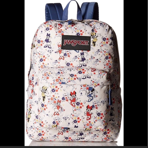 Jansport Bags Minnie Mouse Super Break Jansport Backpack Poshmark